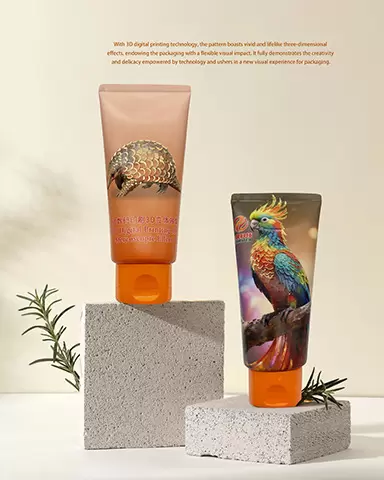 Tubos cosm&eacute;ticos de impresi&oacute;n digital 3D