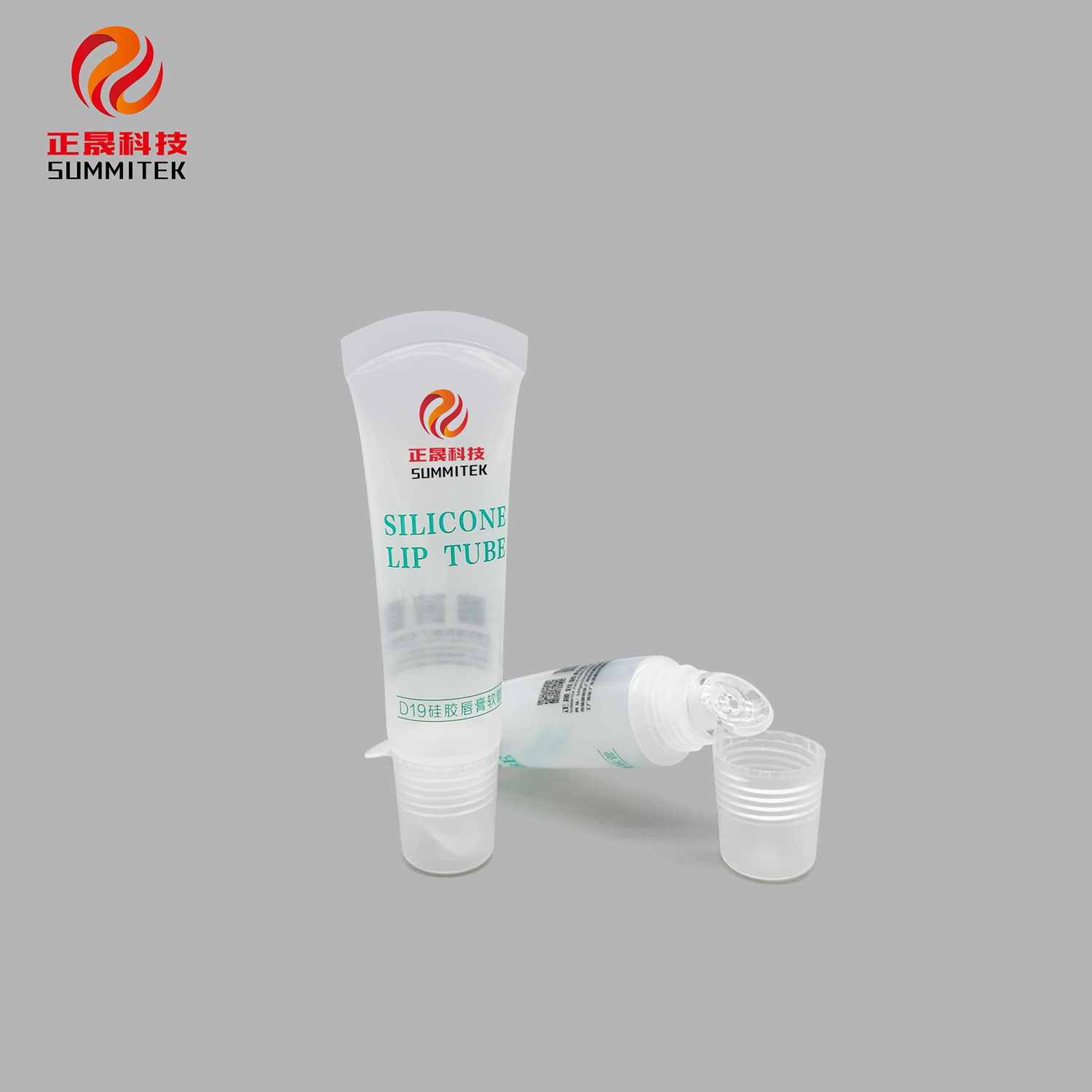Tubo aplicador de labios de silicona D19