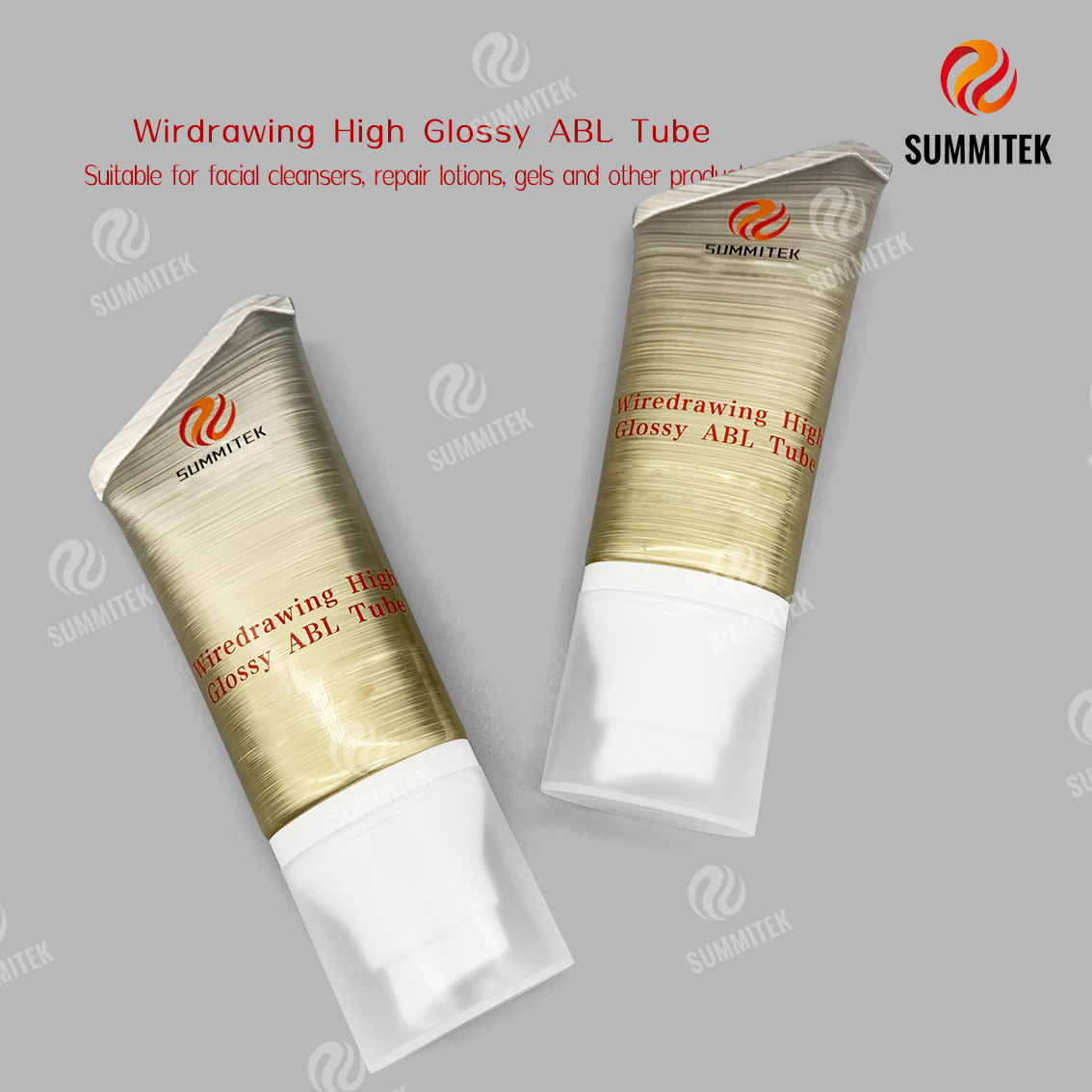 Tubo ABL de alto brillo para trefilado | Tubo cosm&eacute;tico de aluminio cepillado