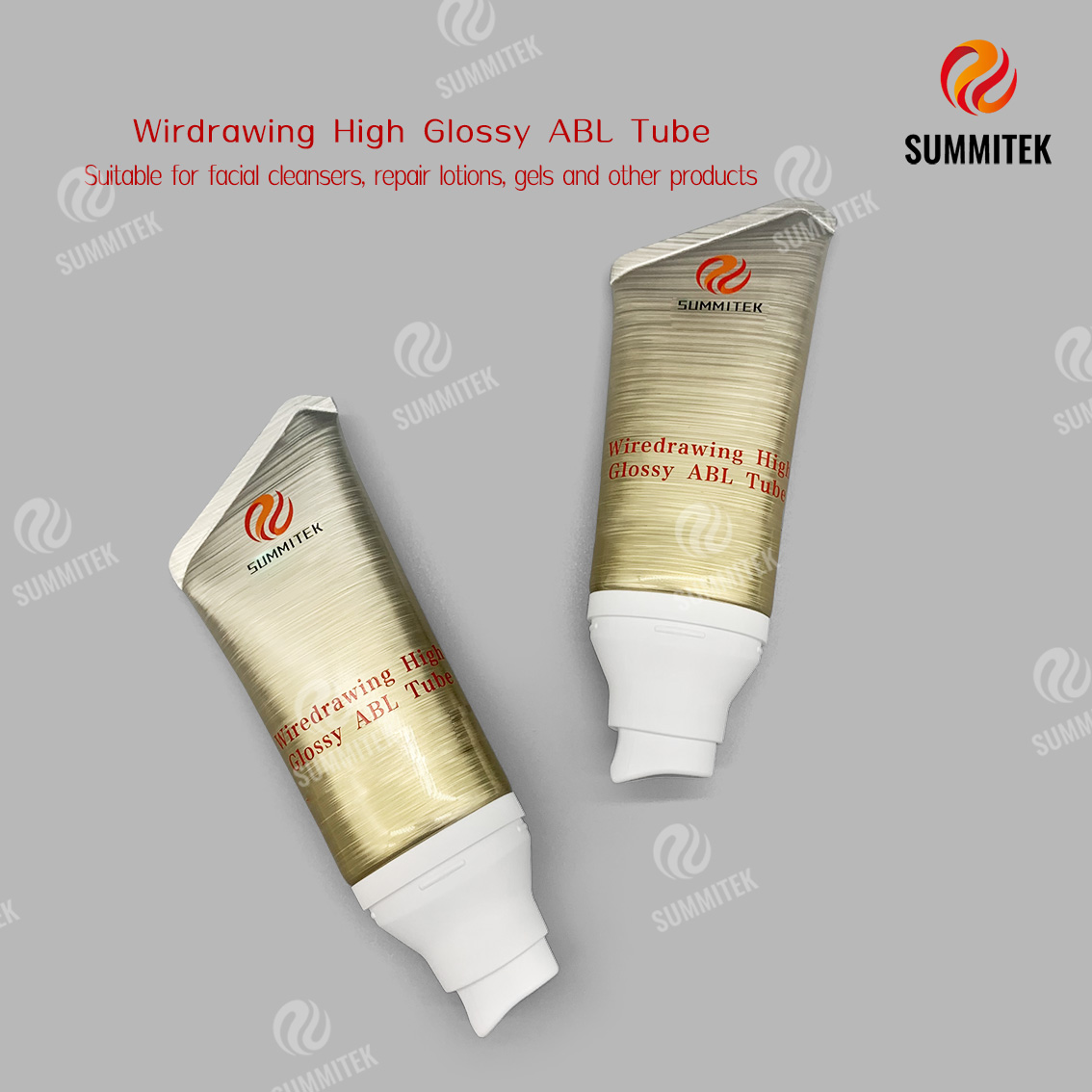 Tubo ABL de alto brillo para trefilado | Tubo cosm&eacute;tico de aluminio cepillado