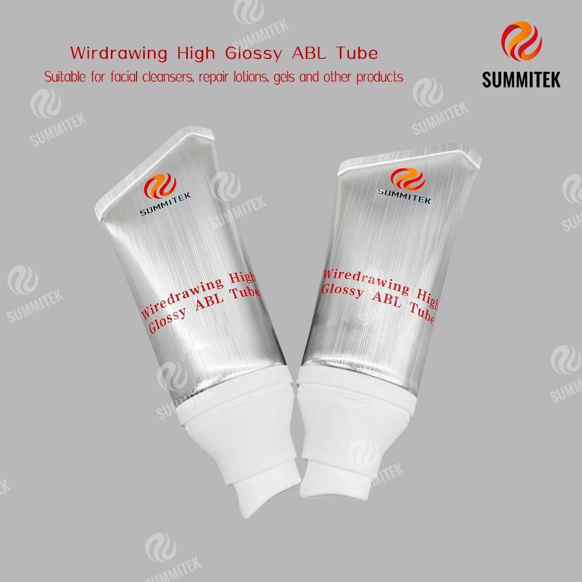 Tubo ABL de alto brillo para trefilado | Tubo cosm&eacute;tico de aluminio cepillado
