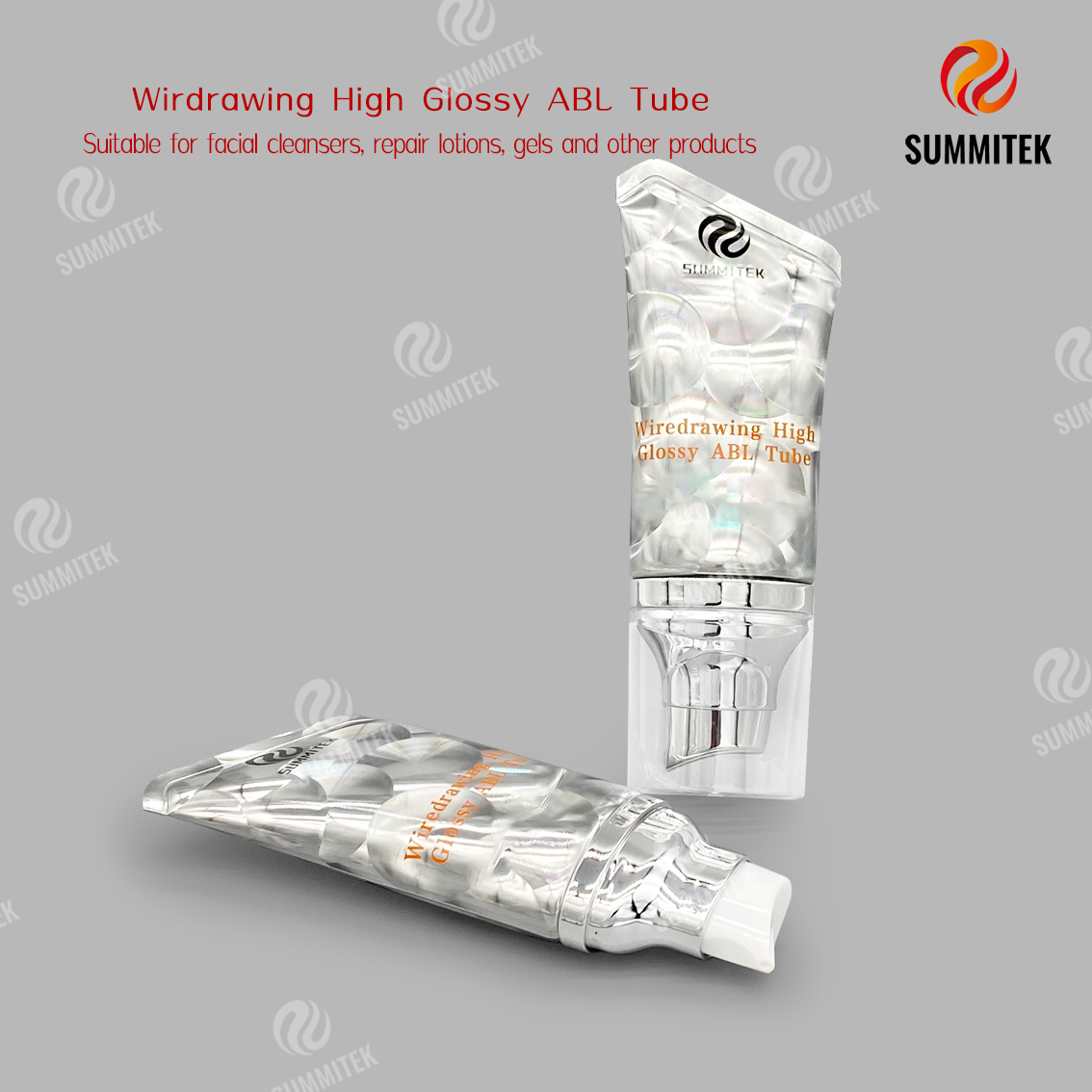 Tubo ABL de alto brillo para trefilado | Tubo cosm&eacute;tico de aluminio cepillado
