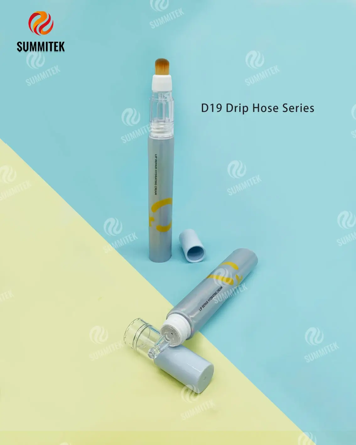 Tubo de reparaci&oacute;n profunda con m&uacute;ltiples aplicadores | Embalaje de tratamiento de suero para cabezales personalizados D16-D30
