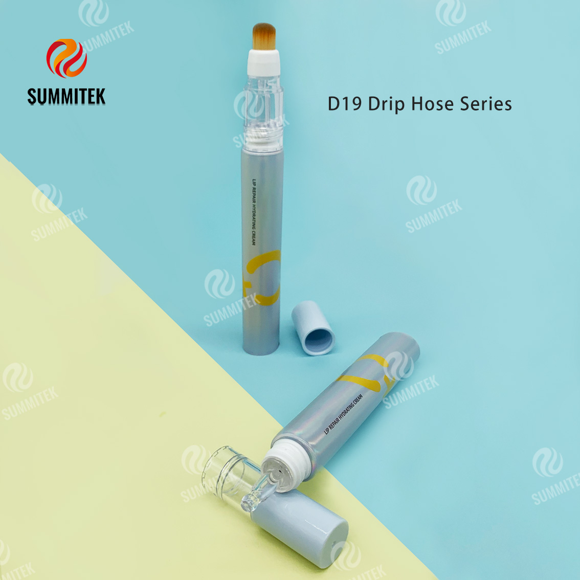 Tubo de reparaci&oacute;n profunda con m&uacute;ltiples aplicadores | Embalaje de tratamiento de suero para cabezales personalizados D16-D30
