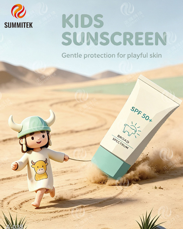 Tubo blando de forma ovalada | Envases de protecci&oacute;n solar y cuidado de la piel de cuerpo plano