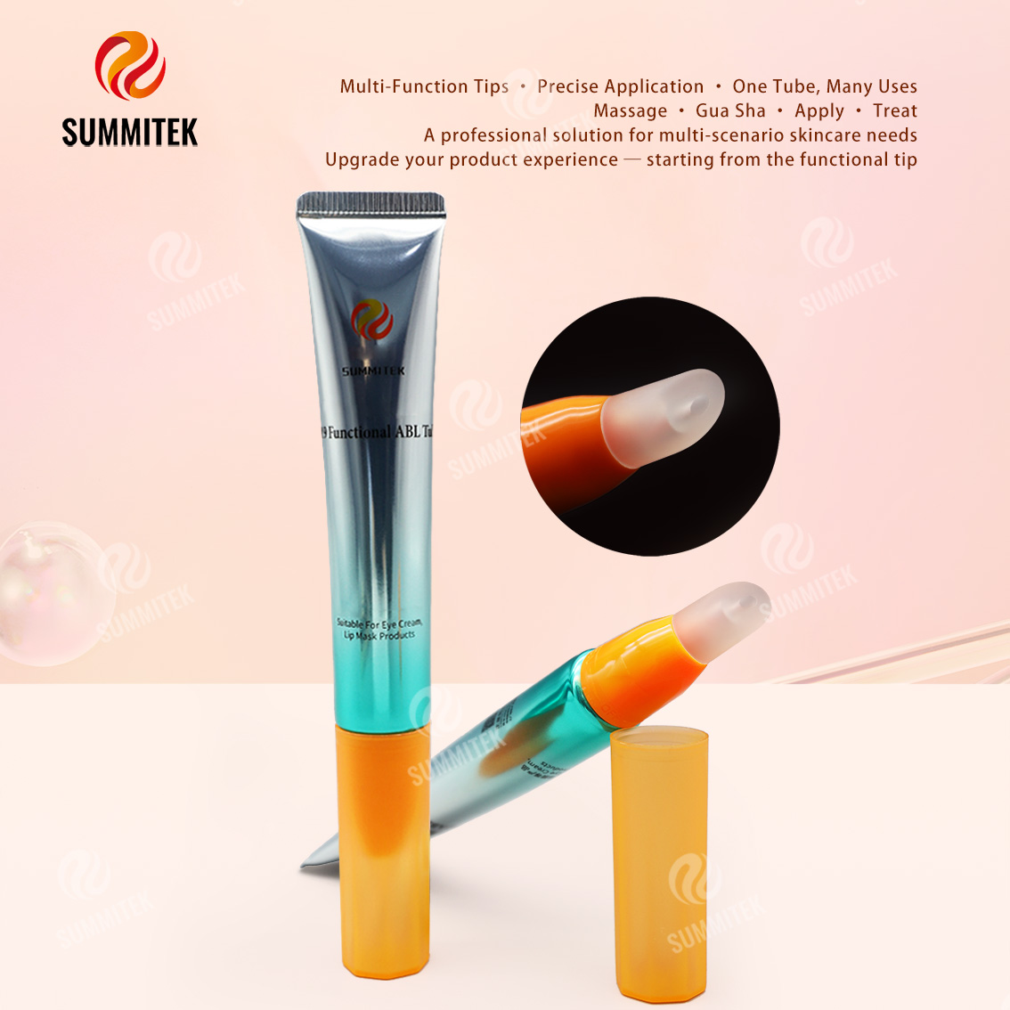 Tubo aplicador multifuncional D19 | Consejos personalizados para el cuidado de ojos y labios