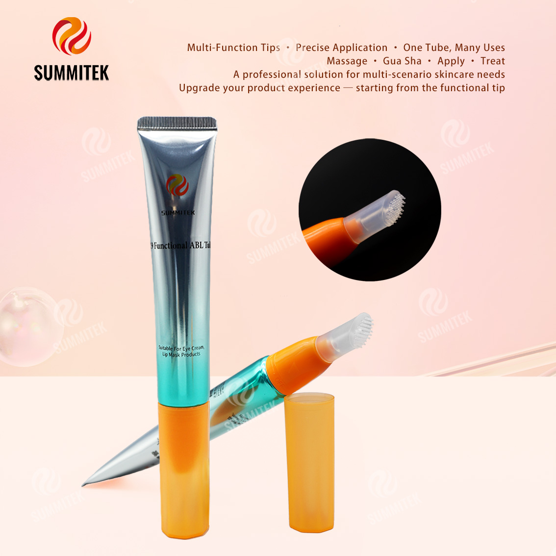Tubo aplicador multifuncional D19 | Consejos personalizados para el cuidado de ojos y labios