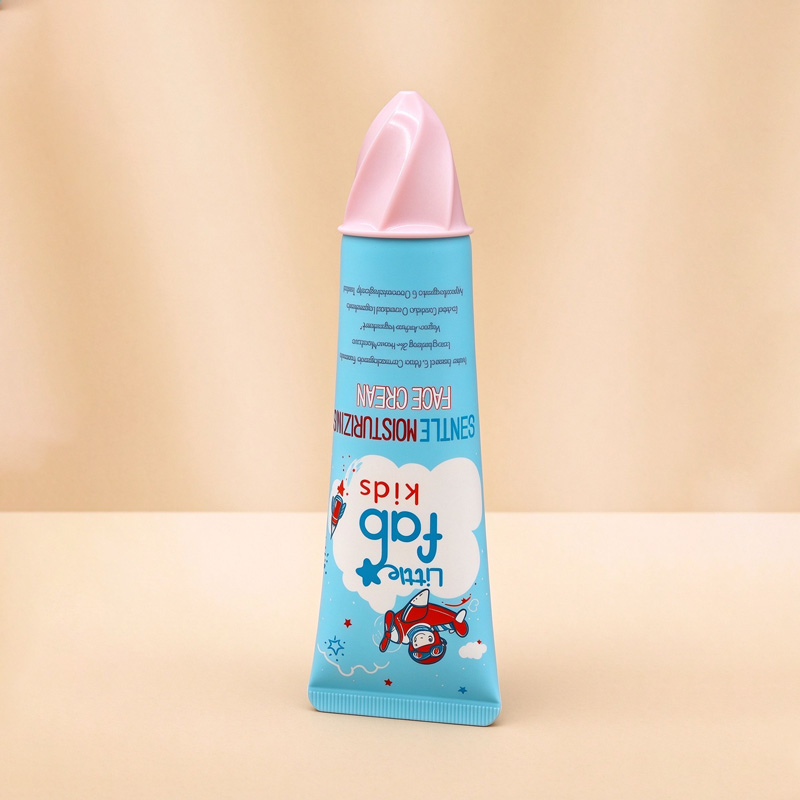 Tubo de protector solar y humectante para ni&ntilde;os con tap&oacute;n a presi&oacute;n para helado